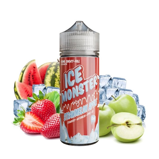 Strawmelon Apple 0mg 100ml - Ice Monster by Monster Vape Labs