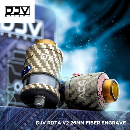 DJV RDTA V2 26mm Fiber Engrave - DJV