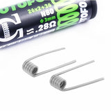 Dual Core Fused Clapton Coils 10pcs - Wotofo