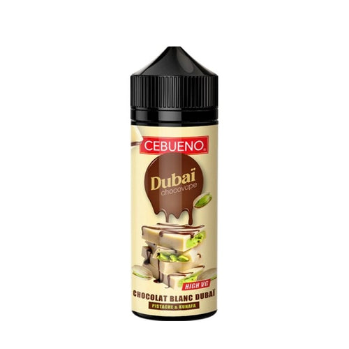 Dubaï Chocovape White 0mg 100ml - Cebueno
