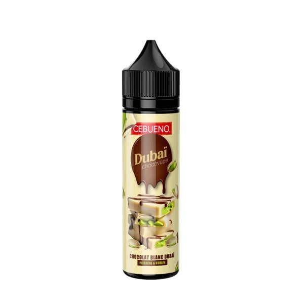 Dubaï Chocovape White 0mg 50ml - Cebueno