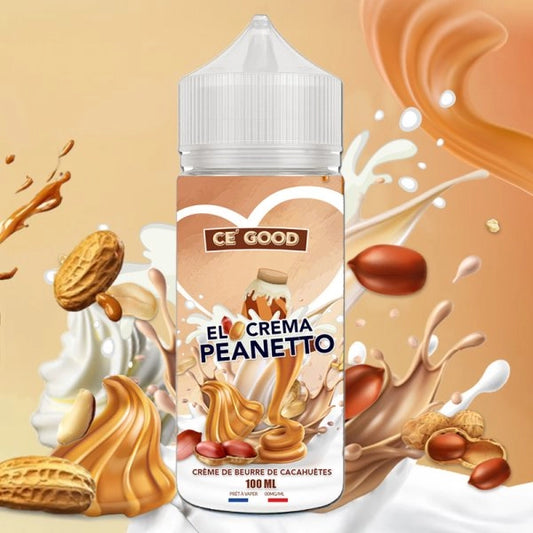 El Crema Peanetto 0mg 100ml - Ce' Good