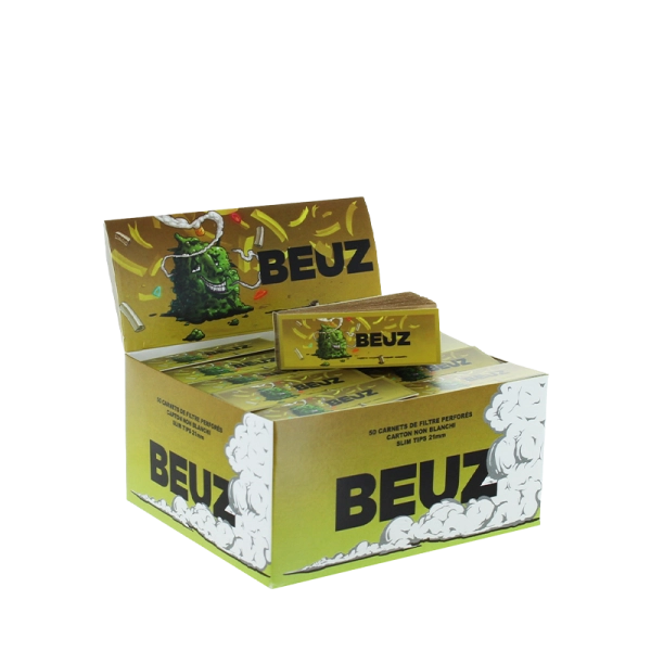 Filtres en Carton Brown Buds (50pcs) - Beuz