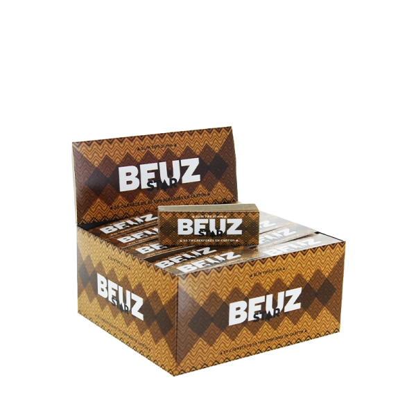 Filtres en Carton Brown Star (50pcs) - Beuz