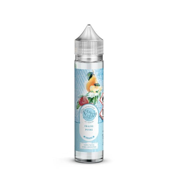 Fraise Poire Frais 0mg 50ml - Le Petit Verger by Savourea