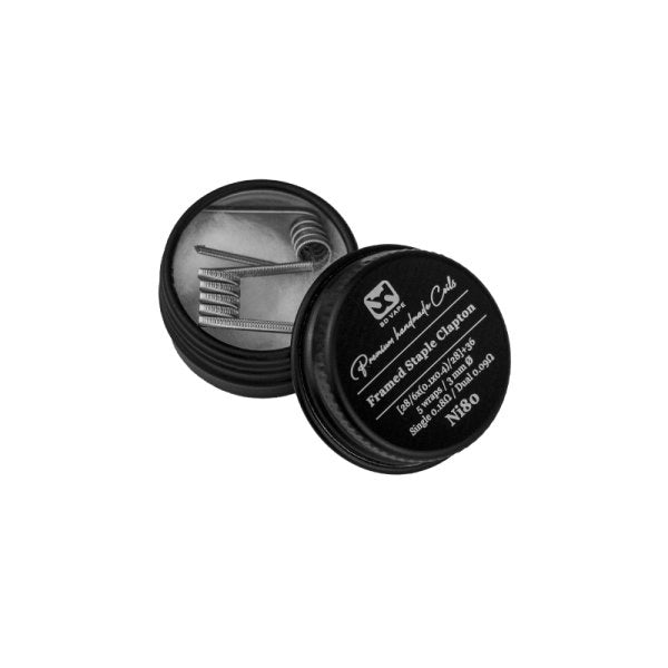 Framed Staple Clapton Ni80 0.18Ω Handmade (2pcs) - BD Vape