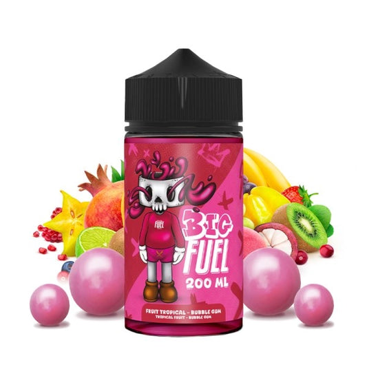 Fruit Tropical Bubble Gum 0mg 200ml - Big Fuel by Maison Fuel
