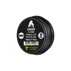 Fused Clapton Coils Ni80 0.38Ω (10pcs) - Thunder Cloud x Mike Vapes