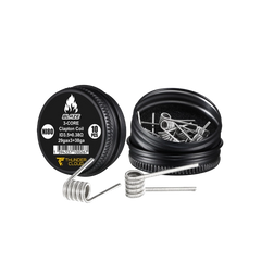 Fused Clapton Coils Ni80 0.38Ω (10pcs) - Thunder Cloud x Mike Vapes