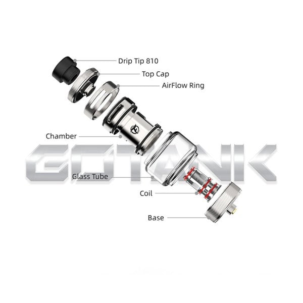 GoTank Sub-Ohm Solo 5.5ml 26mm - Fumytech