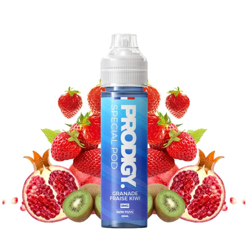 Grenade Fraise Kiwi 0mg 50ml - Prodigy by Vape Maker