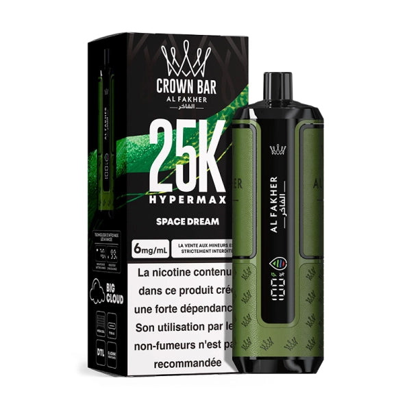 Hyper Max 25k 850mAh - Crown Bar by Al Fakher