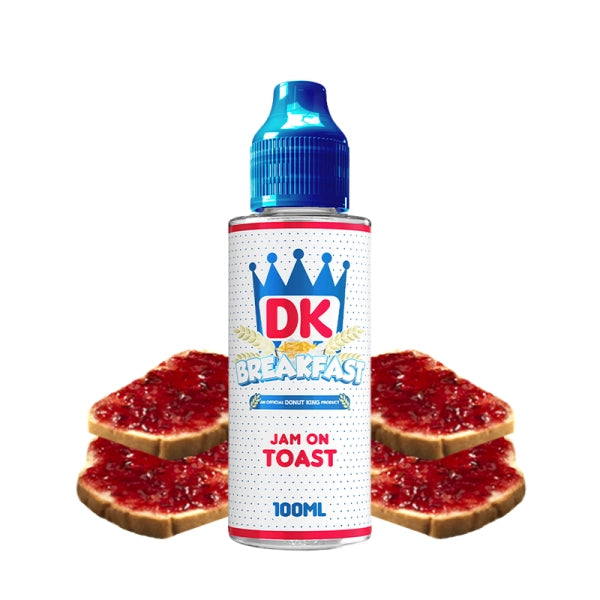 Jam on Toast 0mg 100ml - DK Breakfast by Donut King