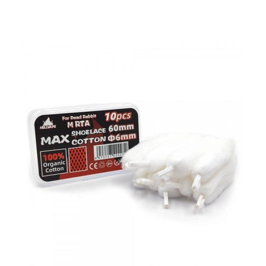 Lacets de Coton pour Dead Rabbit M RTA (10pcs) - Hellvape