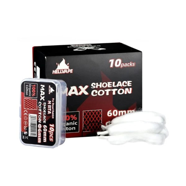 Lacets de Coton pour Dead Rabbit M RTA (10pcs) - Hellvape