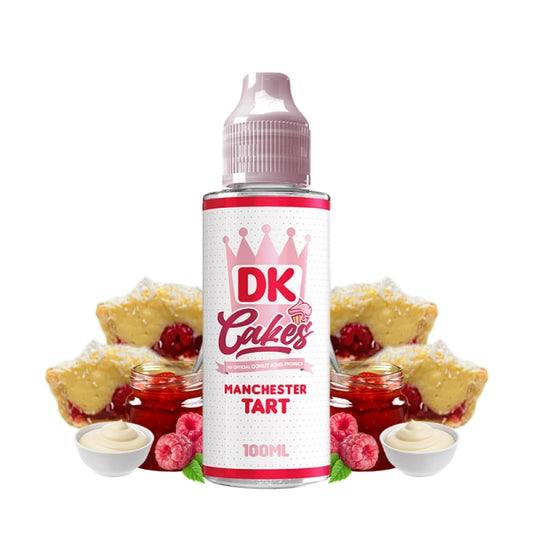 Manchester Tart 0mg 100ml - DK Cakes by Donut King