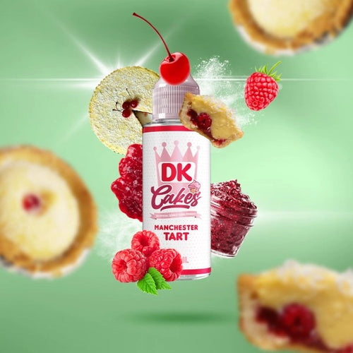 Manchester Tart 0mg 100ml - DK Cakes by Donut King
