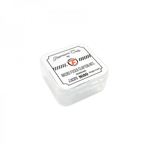 Micro Fused Clapton MTL Ni80 0.88Ω New Version (10pcs) - Fumytech