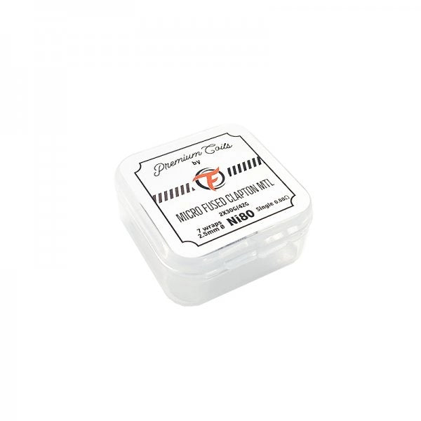 Micro Fused Clapton MTL Ni80 0.88Ω New Version (10pcs) - Fumytech