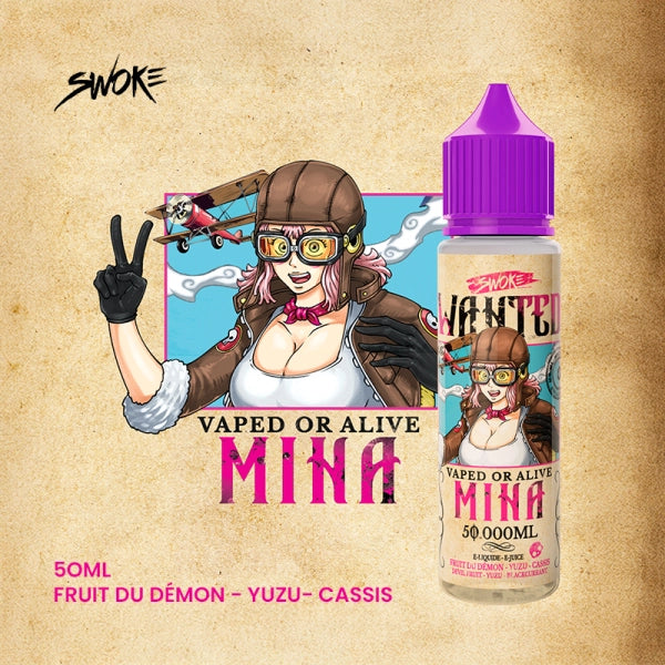 Mina 0mg 50ml - Wanted by Swoke
