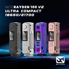 Mod Rayden 100 V2 100W 21700/18650 - BD Vape