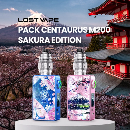 Pack Centaurus M200 5ml 2x18650 Sakura Edition - Lost Vape