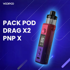 Pack Pod Drag X2 PnP X 5ml 18650 - Voopoo