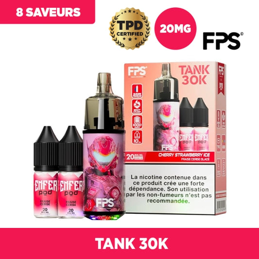 Pack Pod Tank 30k 1000mAh 10ml / 2% - FPS
