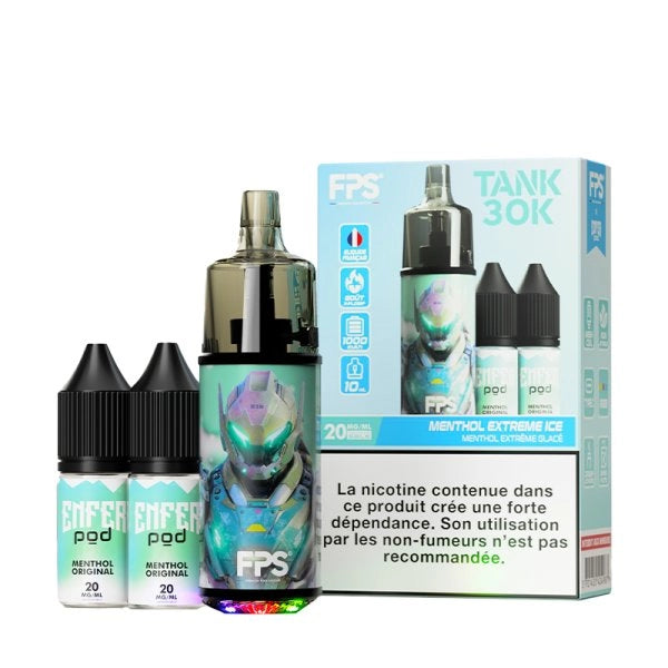 Pack Pod Tank 30k 1000mAh 10ml / 2% - FPS