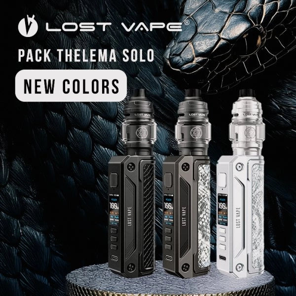 Pack Thelema Solo 5ml 18650/21700 New Colors - Lost Vape