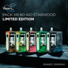 Pack XR-80 AIO Stabwood Limited Edition DNA80C 3000mAh - Vaperz Cloud