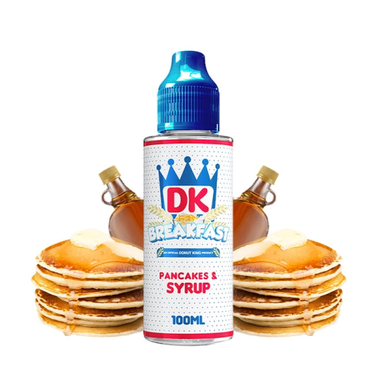 Pancakes & Syrup 0mg 100ml - DK Breakfast by Donut King