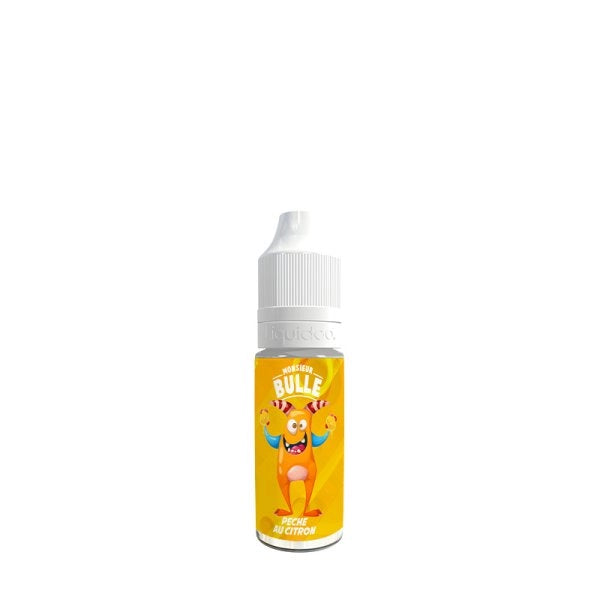 Pêche Au Citron 10ml - Liquideo Monsieur Bulle