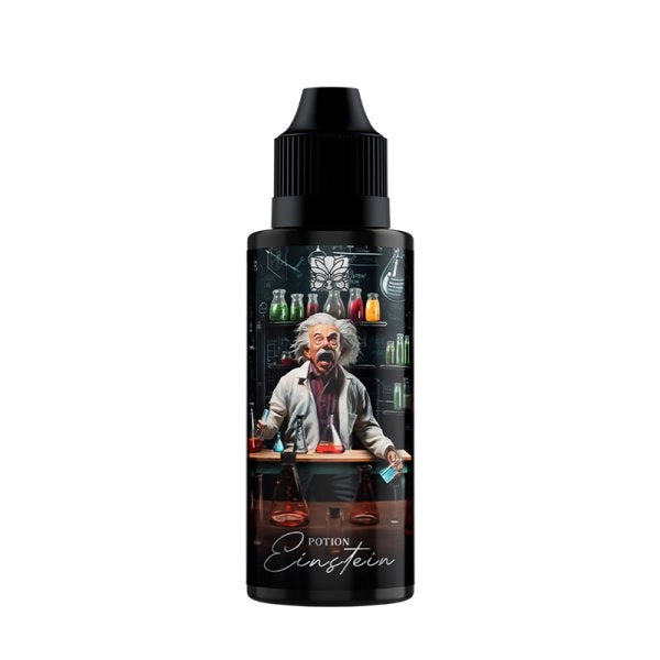 Potion Einstein (Fraise/Grenade/Fruit du serpent/Baies noires) 0mg 100ml - Tribal Force