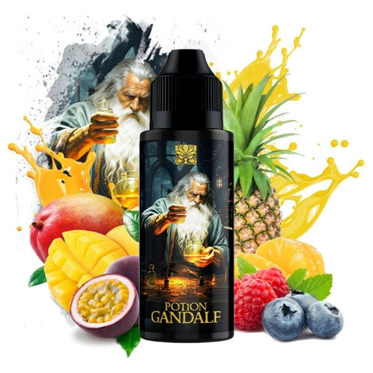 Potion Gandalf (Pêche/Ananas/Mangue/Passion/Fruits rouges) 0mg 100ml - Tribal Force
