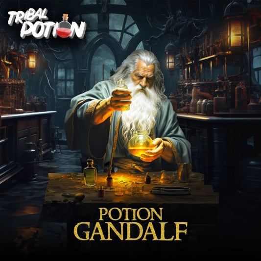 Potion Gandalf (Pêche/Ananas/Mangue/Passion/Fruits rouges) 0mg 50ml - Tribal Force