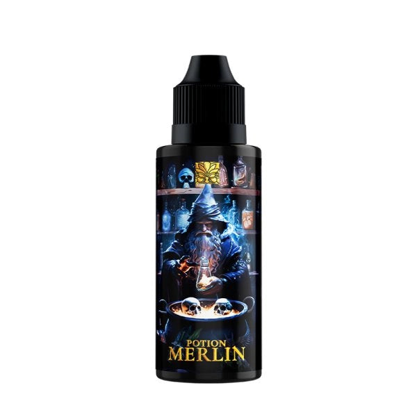Potion Merlin (Violette/Fruit du dragon/Grenade/Limonade) 0mg 100ml - Tribal Force