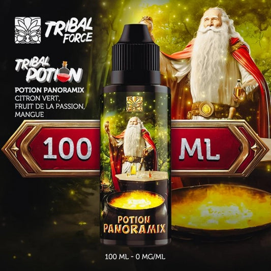 Potion Panoramix (Passion/Citron vert/Mangue) 0mg 100ml - Tribal Force