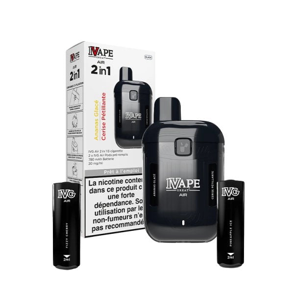 Puff Air 2 in 1 Starter Kit 20mg - IVapeGreat
