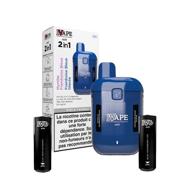 Puff Air 2 in 1 Starter Kit 20mg - IVapeGreat