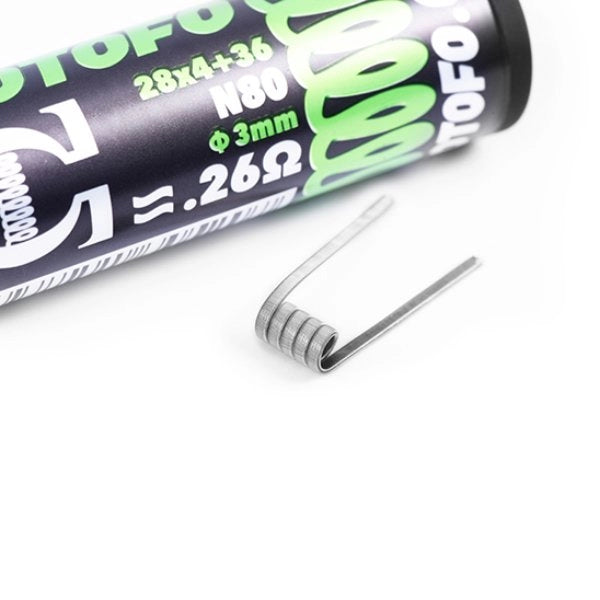 Quad Core Fused Clapton Coils 10pcs - Wotofo