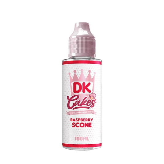 Raspberry Scone 0mg 100ml - DK Cakes by Donut King