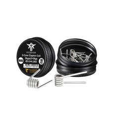 Requiem Fused Clapton Coils Ni80 0.28Ω (10pcs) - Thunder Cloud x El Mono Vapeador