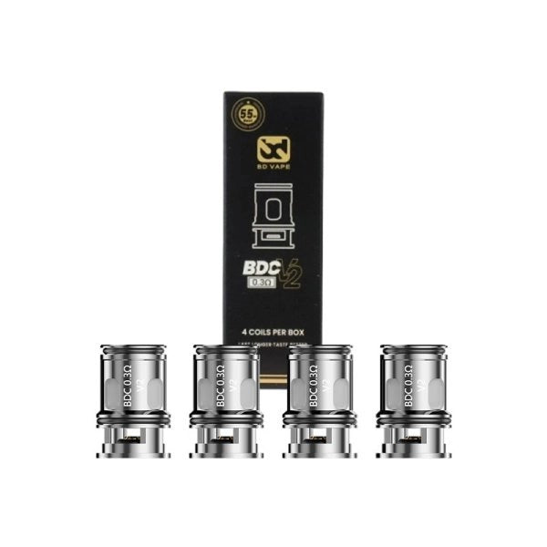 Résistances BDC 0.2/0.4Ω - 0.15/0.3Ω V2 (4pcs) - BD Vape