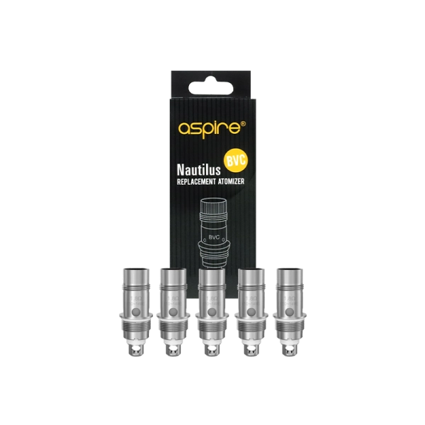 Résistances BVC Nautilus 0.7/1.6/1.8Ω (5pcs) - Aspire