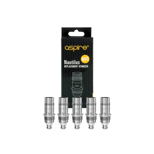 Résistances BVC Nautilus 0.7/1.6/1.8Ω (5pcs) - Aspire
