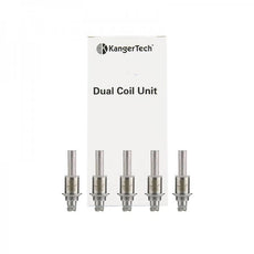 Résistances Dual Coil NiChrome 1.5/1.8Ω (5pcs) - Kangertech