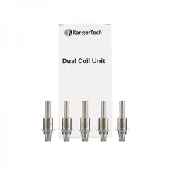 Résistances Dual Coil NiChrome 1.5/1.8Ω (5pcs) - Kangertech