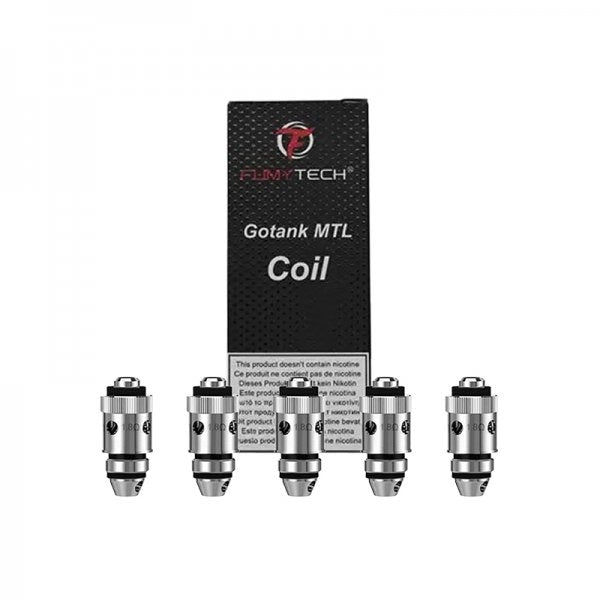 Résistances Gotank MTL BVC 0.7/1.8Ω (5pcs) - Fumytech