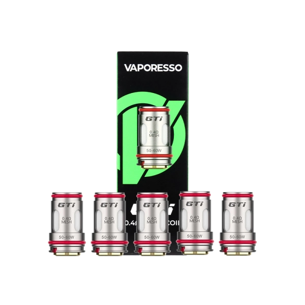 Résistances GTi 0.15/0.2/0.4/0.5Ω Mesh (5pcs) - Vaporesso
